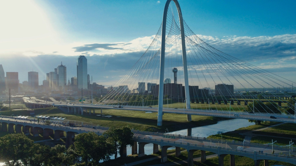 The Margaret Hunt Hill Bridge Dallas