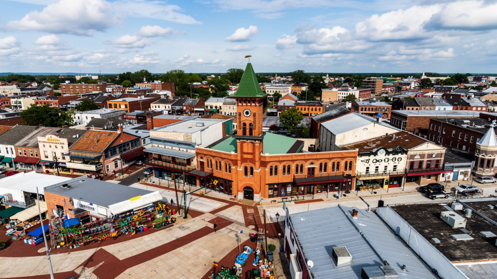 Grapevine Texas Is the Ultimate DFW Weekend Escape Historic buildings with clock tower in downtown Grapevine Texas