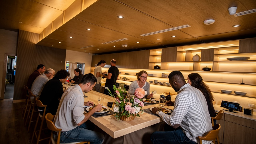 A nigiri course at Sushi Kozy in Dallas