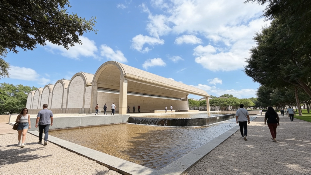 The Kimbell Is Fort Worth’s Free World-Class Museum The Louis Kahn building at the Kimbell Art Museum in Fort Worth